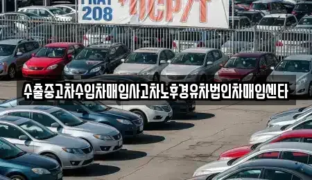 경상남도 거제시 장평동 중고차 전문 수출중고차수입차매입사고차노후경유차법인차매입센타