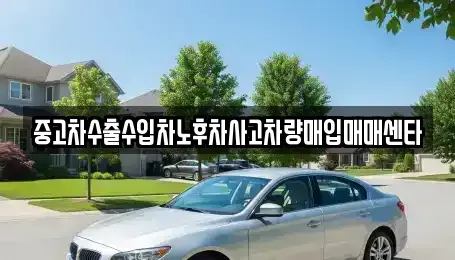 경상남도 거제시 장평동 중고차매입 전문 중고차수출수입차노후차사고차량매입매매센타