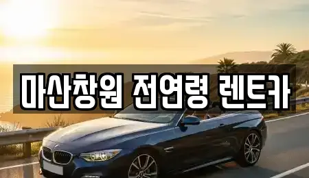 경상남도 창원시 마산합포구 서성동 렌트카 전문 마산창원 전연령 렌트카