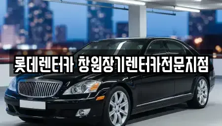 경상남도 창원시 성산구 장기렌트카 전문 롯데렌터카 창원장기렌터카전문지점