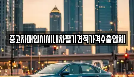 경상남도 창원시 성산구 중고차매입 전문 중고차매입시세내차팔기견적가격수출업체