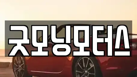 경상북도 포항시 북구 청하면 중고차매매 전문 굿모닝모터스