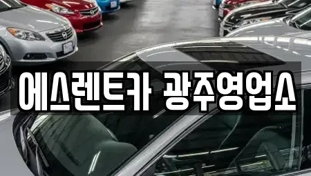 광주 남구 이장동 렌트카 전문 에스렌트카 광주영업소