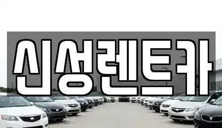 광주광역시 북구 일곡동 렌트카 전문 신성렌트카