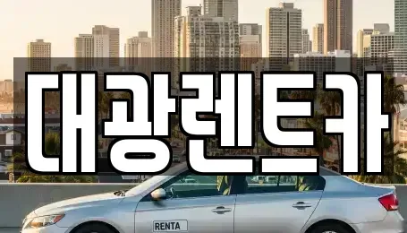 광주광역시 북구 중흥동 장기렌트카 전문 대광렌트카