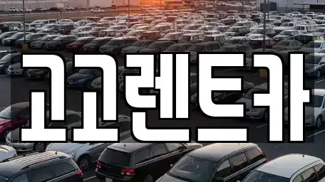 대구 달서구 신당동 렌트카 전문 고고렌트카