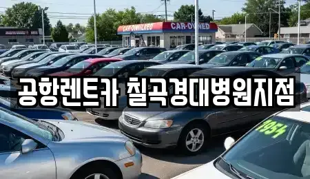 대구 북구 국우동 렌트카 전문 공항렌트카 칠곡경대병원지점