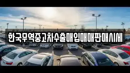 대구 중구 남일동 중고차 전문 한국무역중고차수출매입매매판매시세