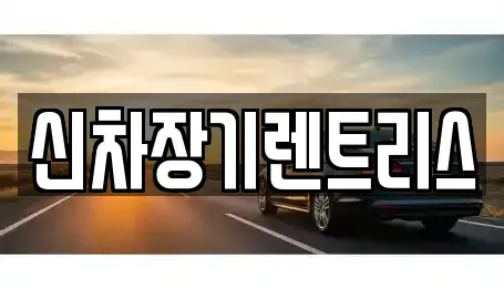 대구 중구 화전동 렌트카 전문 신차장기렌트리스