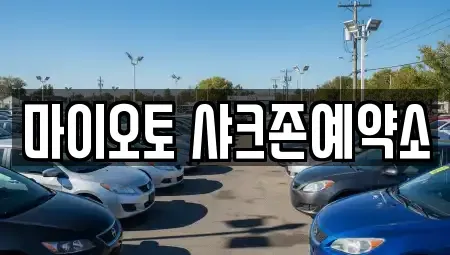 대전 대덕구 단기렌트카 전문 마이오토 샤크존예약소
