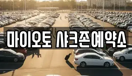 대전 서구 갈마동 단기렌트카 전문 마이오토 샤크존예약소
