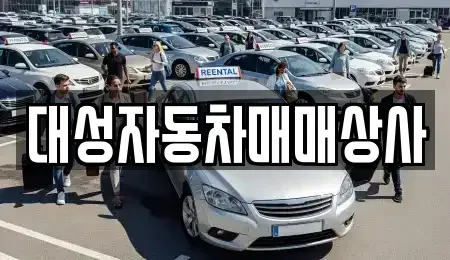 대전광역시 동구 대별동 중고차 전문 대성자동차매매상사
