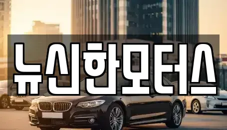 대전광역시 동구 삼정동 중고차 전문 뉴신한모터스