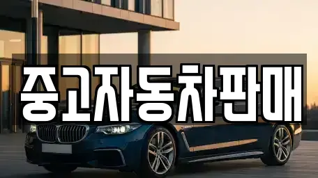 부산 북구 중고차매매 전문 중고자동차판매