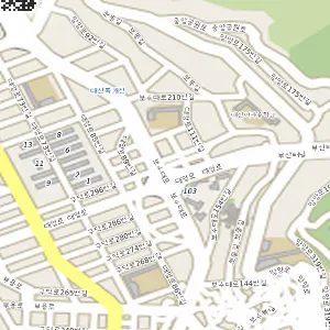 부산 중구 부평동1가 렌트카 한국렌트카 위치