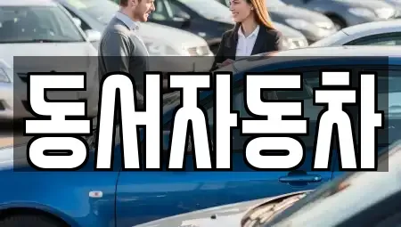 부산광역시 동구 범일동 중고차 전문 동서자동차