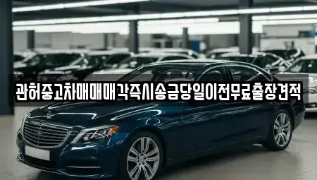 서울 서대문구 영천동 중고차매매 전문 관허중고차매매매각즉시송금당일이전무료출장견적