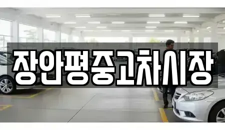 서울 용산구 청암동 중고차매매 전문 장안평중고차시장