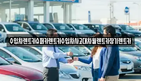 서울 용산구 한강로1가 장기렌트카 전문 수입차렌트카슈퍼카렌트카수입차사고대차월렌트카장기렌트카