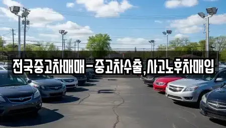 서울 용산구 한강로1가 중고차매매 전문 전국중고차매매-중고차수출,사고노후차매입