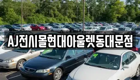 서울 종로구 충신동 렌트카 전문 AJ전시몰현대아울렛동대문점