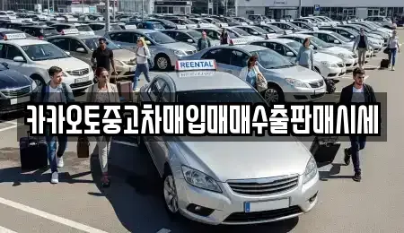 서울 중구 회현동2가 중고차매입 전문 카카오토중고차매입매매수출판매시세
