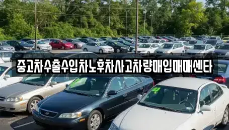 울산광역시 동구 전하동 중고차매입 전문 중고차수출수입차노후차사고차량매입매매센타