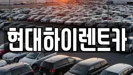 울산광역시 장기렌트카 전문 현대하이렌트카