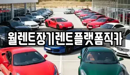 인천광역시 계양구 효성동 장기렌트카 전문 월렌트장기렌트플랫폼직카