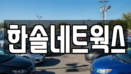 인천광역시 계양구 효성동 장기렌트카 전문 한솔네트웍스