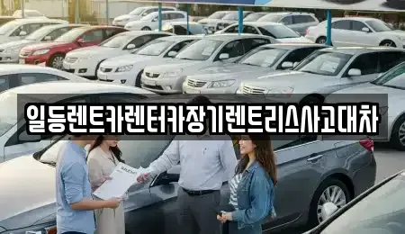 인천광역시 중구 경동 장기렌트카 전문 일등렌트카렌터카장기렌트리스사고대차