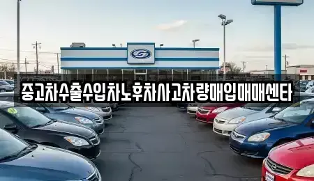 전남 나주시 오량동 중고차매매 전문 중고차수출수입차노후차사고차량매입매매센타
