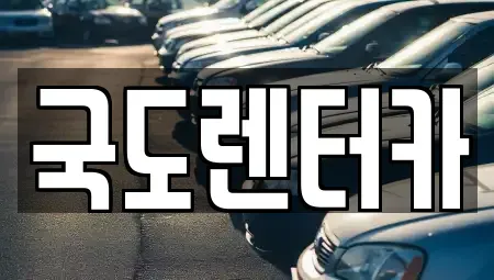 전라남도 구례군 구례읍 렌트카 전문 국도렌터카