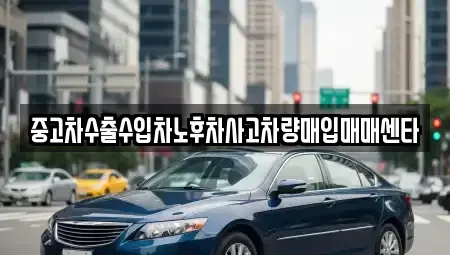 전라남도 구례군 구례읍 중고차매입 전문 중고차수출수입차노후차사고차량매입매매센타