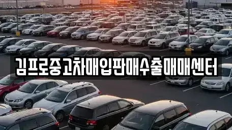 전라남도 장흥군 중고차매입 전문 김프로중고차매입판매수출매매센터