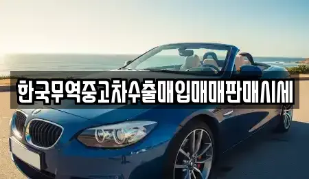전북 익산시 중앙동1가 중고차매입 전문 한국무역중고차수출매입매매판매시세