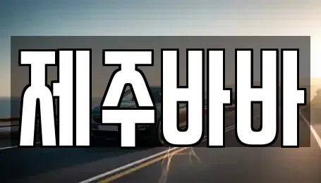 제주 제주시 아라이동 렌트카 전문 제주바바
