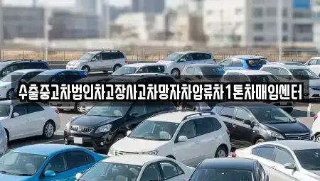 제주 제주시 아라이동 중고차매매 전문 수출중고차법인차고장사고차망자차압류차1톤차매입센터