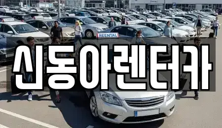 제주 제주시 이호이동 렌트카 전문 신동아렌터카
