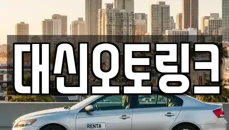 제주 제주시 화북일동 중고차 전문 대신오토링크