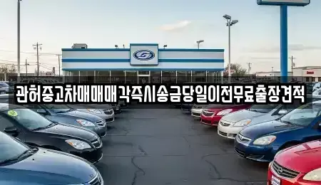 충남 천안시 서북구 입장면 중고차매매 전문 관허중고차매매매각즉시송금당일이전무료출장견적