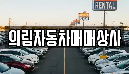 충북 제천시 봉양읍 중고차 전문 의림자동차매매상사