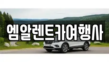 충청남도 공주시 쌍신동 렌트카 전문 엠알렌트카여행사