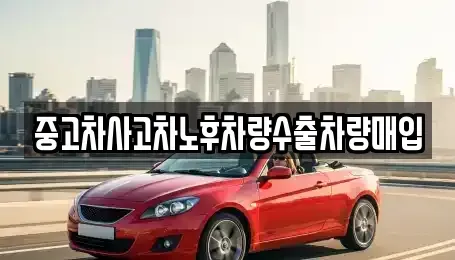 충청남도 논산시 반월동 중고차 전문 중고차사고차노후차량수출차량매입