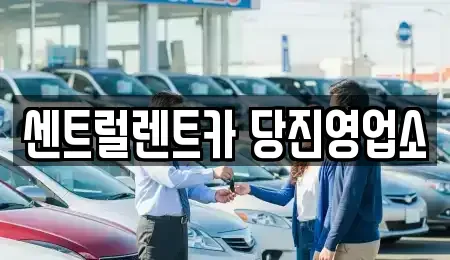 충청남도 당진시 대덕동 렌트카 전문 센트럴렌트카 당진영업소