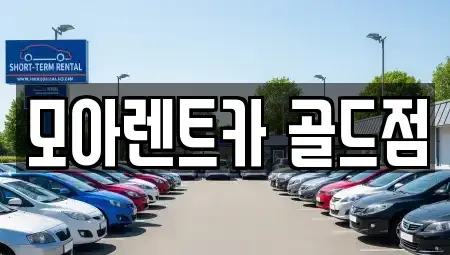 충청남도 천안시 서북구 차암동 렌트카 전문 모아렌트카 골드점