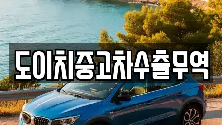 충청남도 천안시 서북구 차암동 중고차 전문 도이치중고차수출무역