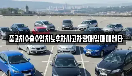 충청북도 영동군 황간면 중고차매입 전문 중고차수출수입차노후차사고차량매입매매센타